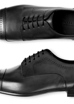 Roy Robson Men's Textured Oxford Dress Shoes