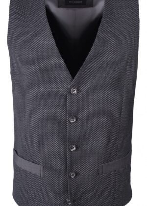 Regular Fit - Men's Dot Patterned Waistcoat