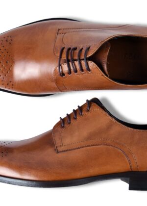 Roy Robson Men's Brogue Front Dress Shoes