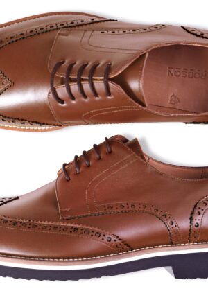 Roy Robson Men's Brogue Dress Shoes