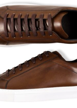 Roy Robson Men's Copper & Grey Smart Casual Shoes