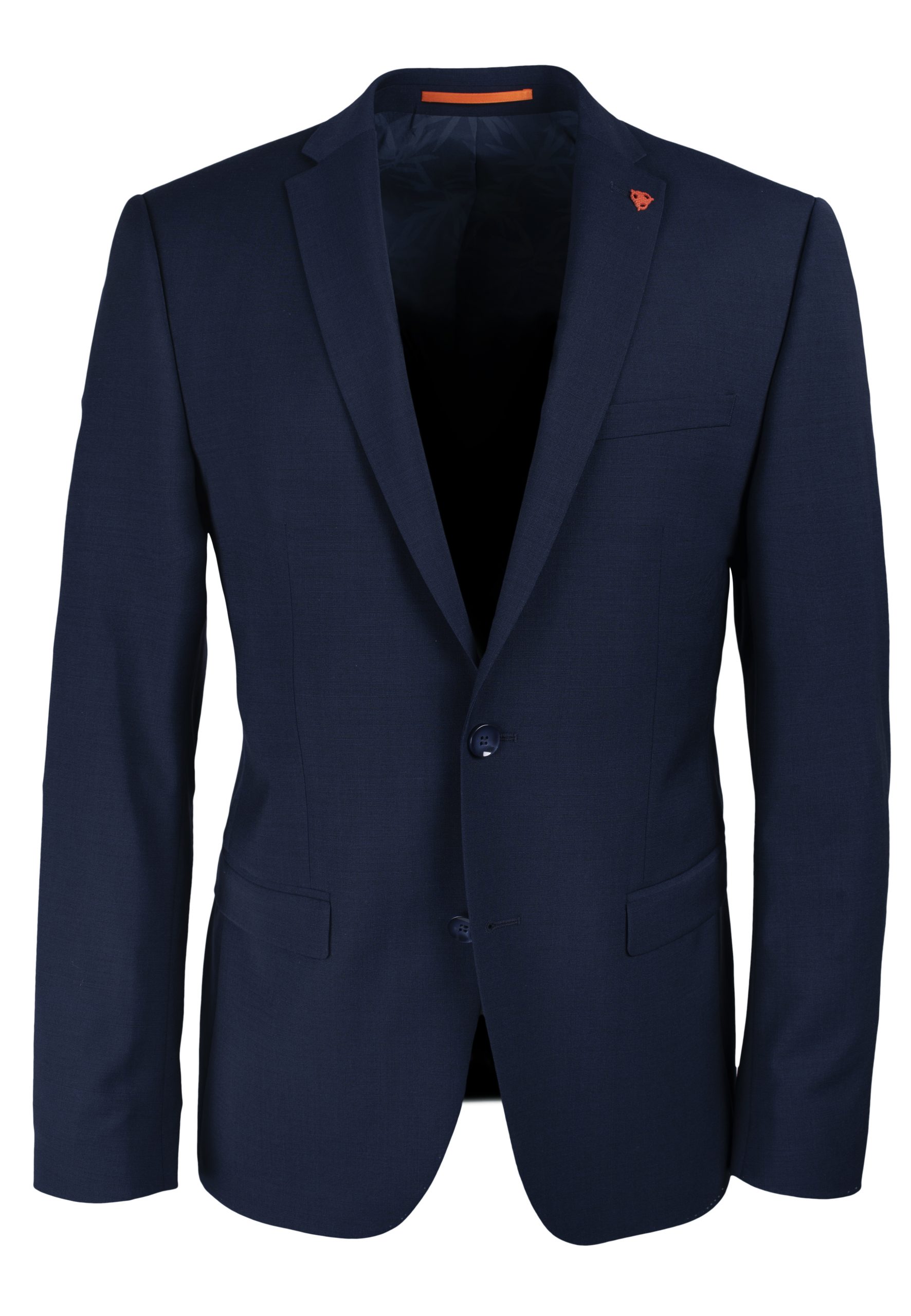 Roy Robson Smart, Two Button - Extra Slim Fit - Black & Dark Blue Blazer 2 Piece Suit - Image 2