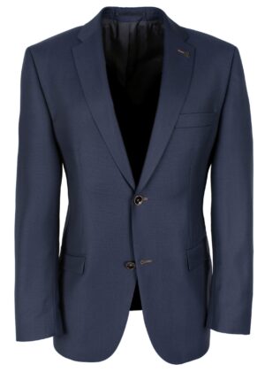 Roy Robson Regular Fit - Smart Two Button Dimpled Navy Blazer