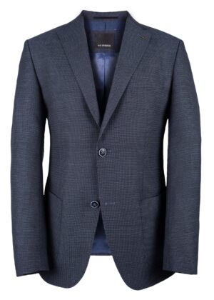 Roy Robson Regular Fit - Dimpled Two Button Navy Suit Jacket/Blazer 2 piece suit