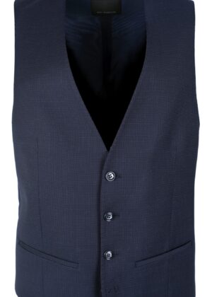 Men's Slim Fit - Navy Blue Waistcoat