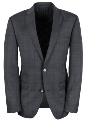 Roy Robson Checked - Regular Fit - Black Blazer