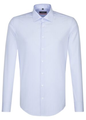 Slim Fit - Long Sleeve - Blue Business Kent Shirt