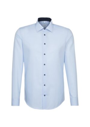 Slim Fit - Long Sleeve - Business Kent Patch 12 Shirt