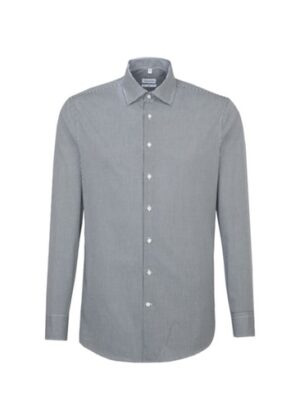 Slim Fit - Long Sleeve - Business Kent Shirt - Light Colours