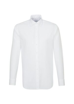 Shaped Fit Long Sleeve Business Kent Button Down Shirt