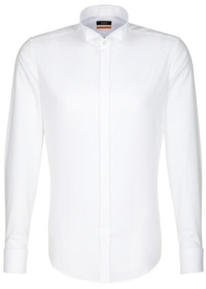 Slim Fit - Long Sleeve - Wing Collar Party Shirt